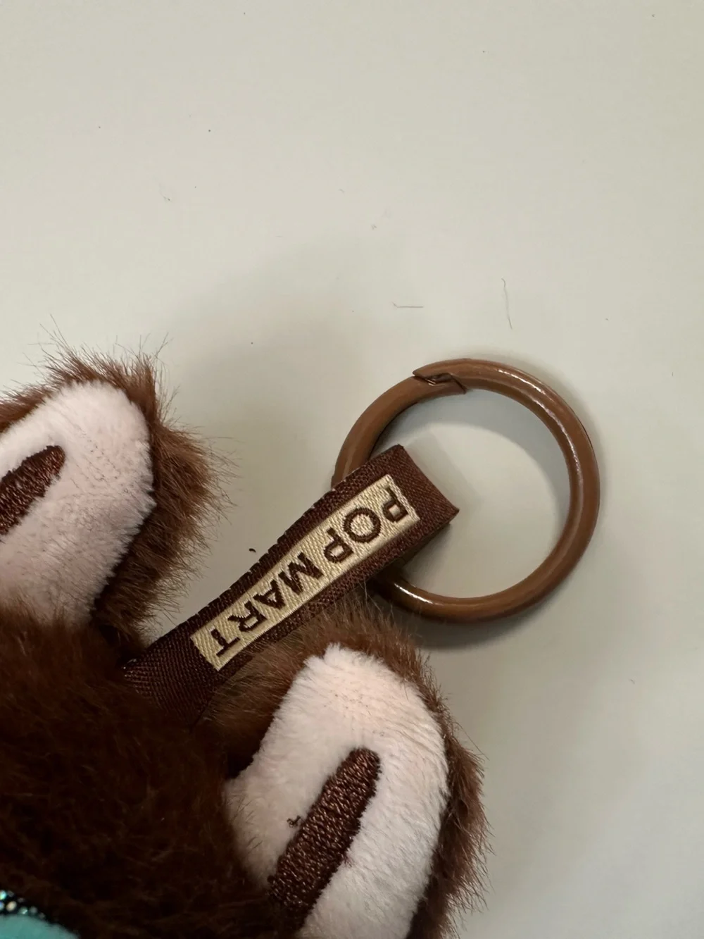 POP MART Labubu The Monsters Fall In Wild Plush Keychain Pendant - Authentic